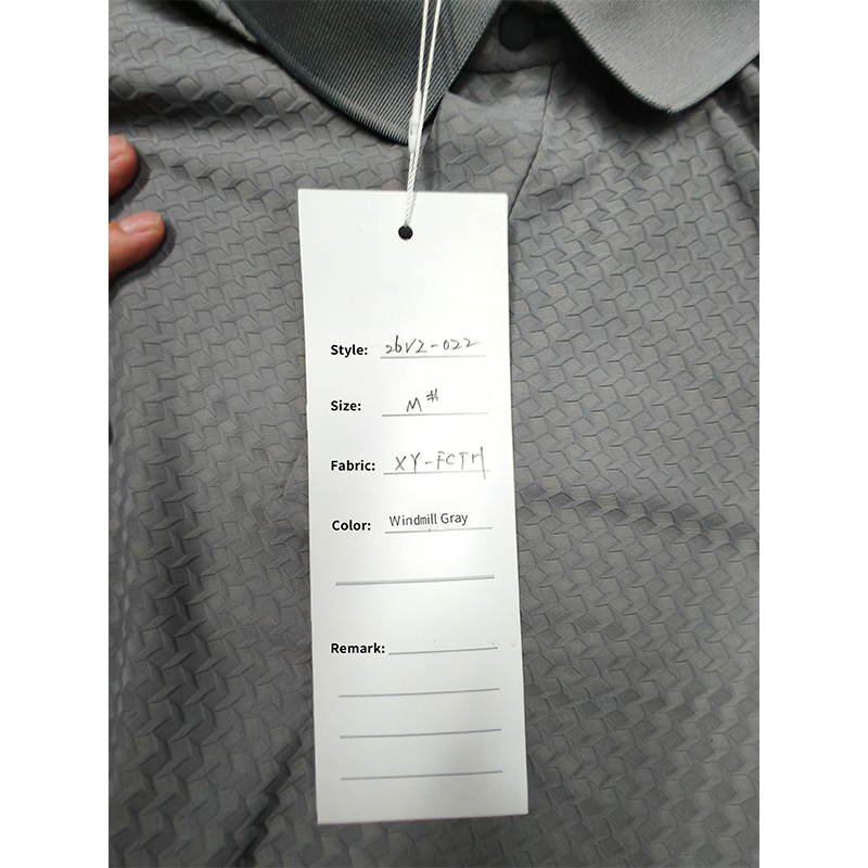 Monterey Golf Sports Casual Wear High Elastic Cool Jacquard Fabric Fashionable Seamless Quick-drying Short-sleeved Polo Shirt