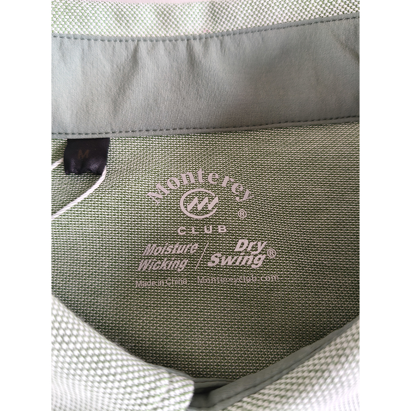 Mantley Golf T-Shirt Fine-Quality Pique Mesh Fabric Breathable Quick-Drying Short-Sleeved Polo Shirt