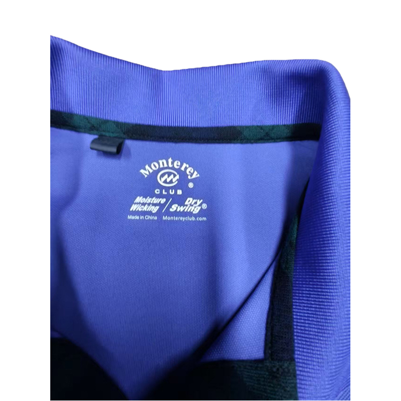 Mantley Golf T-Shirt, Breathable Mesh Fabric, Quick-Drying Short-Sleeved Ribbed Collar Polo Shirt