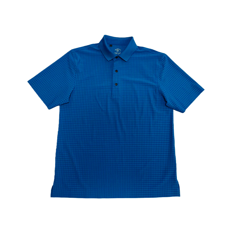 Monterey Golf Sports Casual Wear High Elastic Fashion Three-dimensional Jacquard Fabric Seamless Quick-drying Short-sleeved Polo Shirt