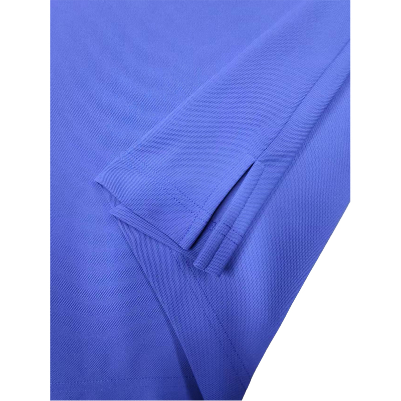 Mantley Golf T-Shirt, Breathable Mesh Fabric, Quick-Drying Short-Sleeved Ribbed Collar Polo Shirt