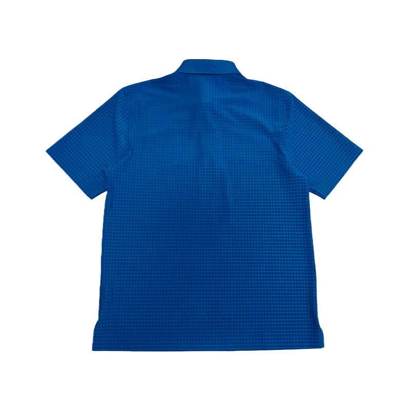 Monterey Golf Sports Casual Wear High Elastic Fashion Three-dimensional Jacquard Fabric Seamless Quick-drying Short-sleeved Polo Shirt