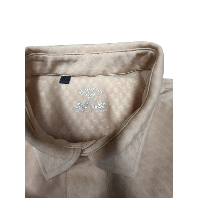 How can the design of a quick-drying, short-sleeved polo shirt be optimized for sports settings?